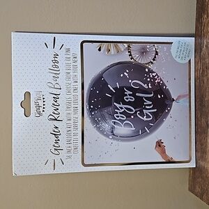 Ginger Ray Gender Reveal Balloon Kit with Confetti & Tassels